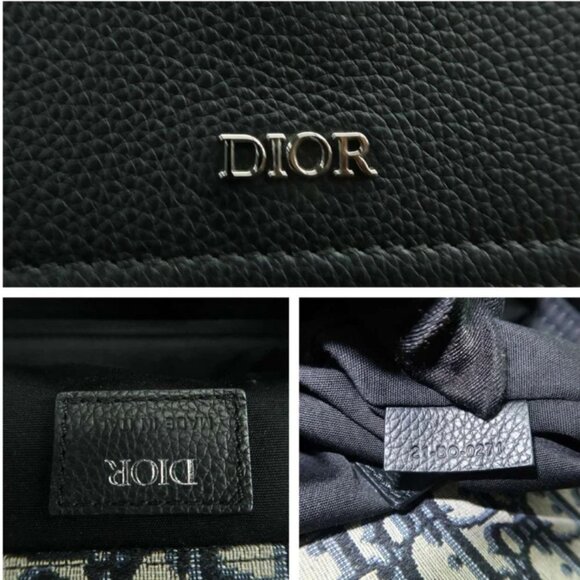 100% Authentic Dior Navy & Black Cloth Backpack - Picture 11 of 12
